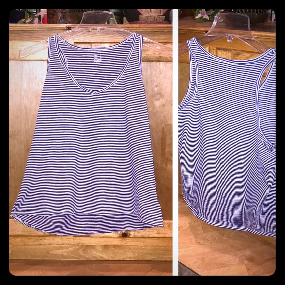 ‼️$5 Sale‼️ V Neck Racer Back Sailor Tank
